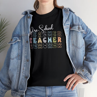 Pre-School Teacher Unisex Cotton Tee