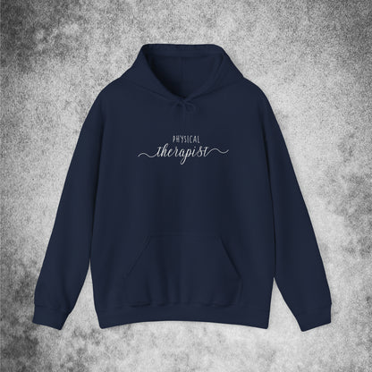 Physical Therapist Cursive Unisex Hoodie