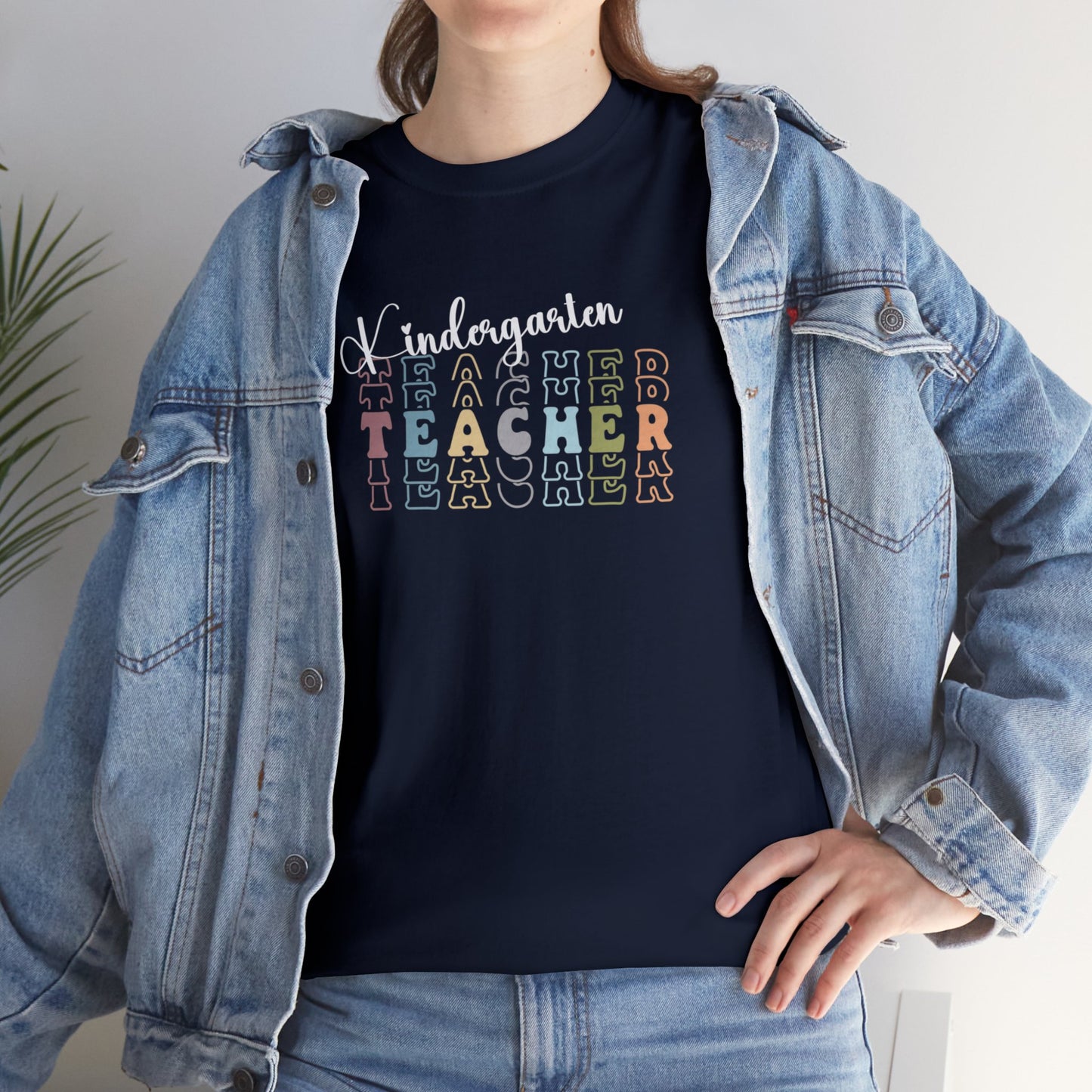 Kindergarten Teacher Unisex Cotton Tee