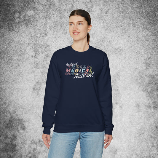 Certified Medical Assistant Unisex Crewneck Sweatshirt