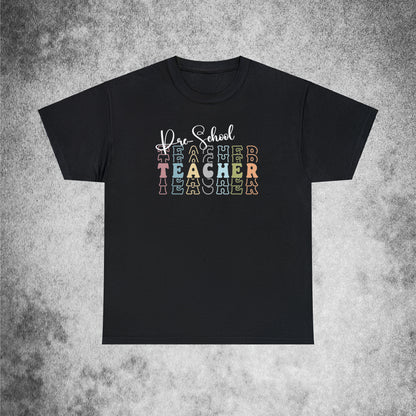 Pre-School Teacher Unisex Cotton Tee