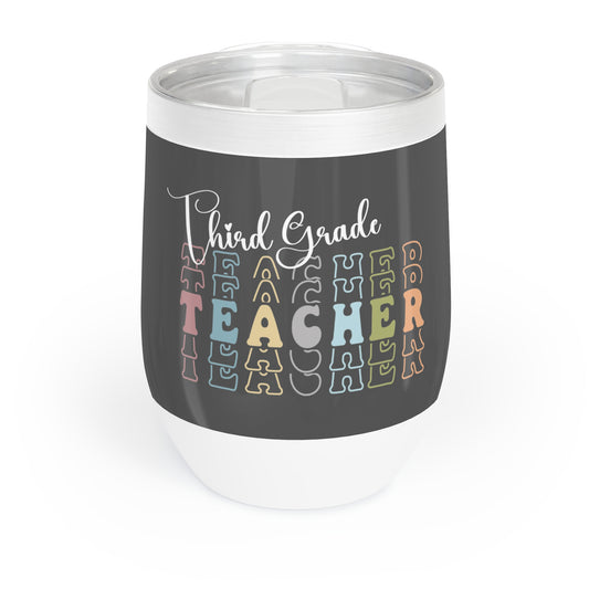 Third Grade Teacher 12oz Tumbler