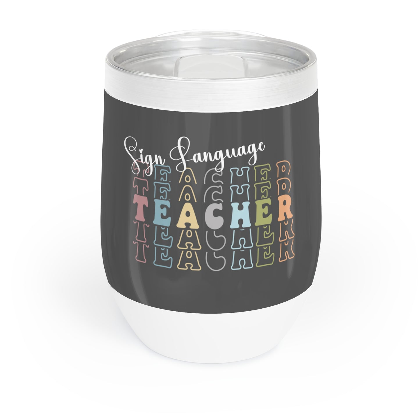 Sign Language Teacher 12oz Tumbler