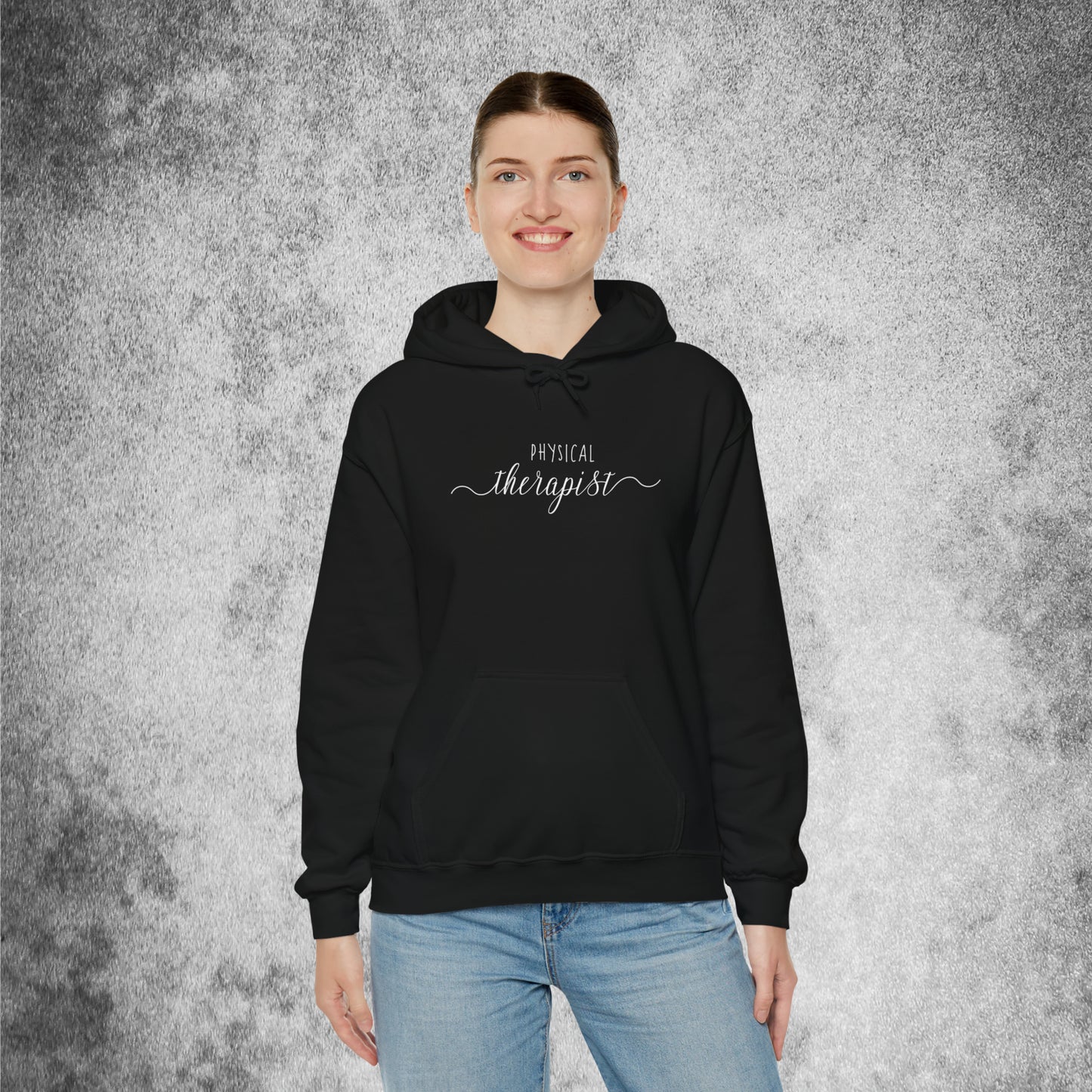 Physical Therapist Cursive Unisex Hoodie