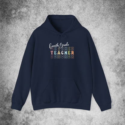 Fourth Grade Teacher Unisex Hoodie