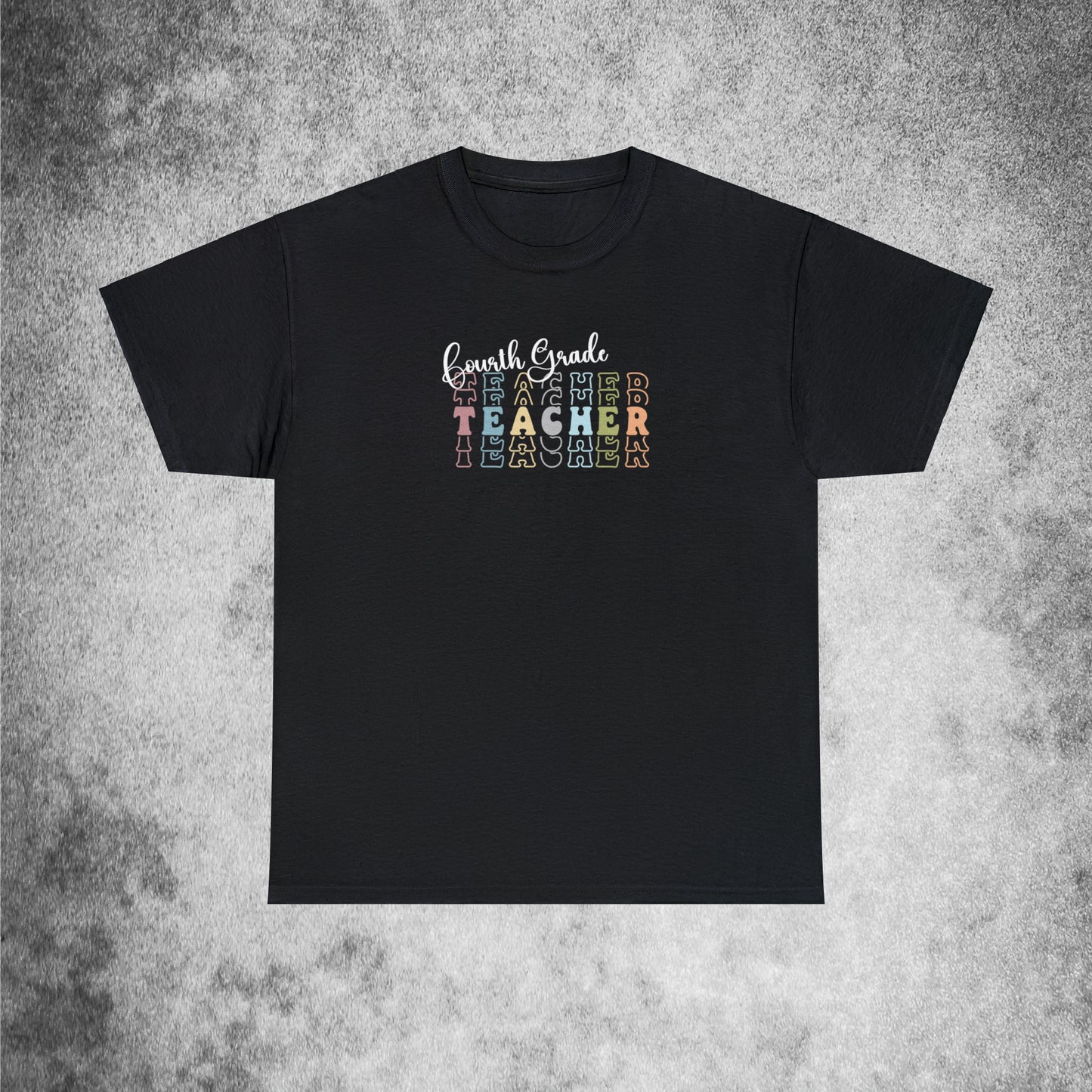 Fourth Grade Teacher Unisex Cotton Tee