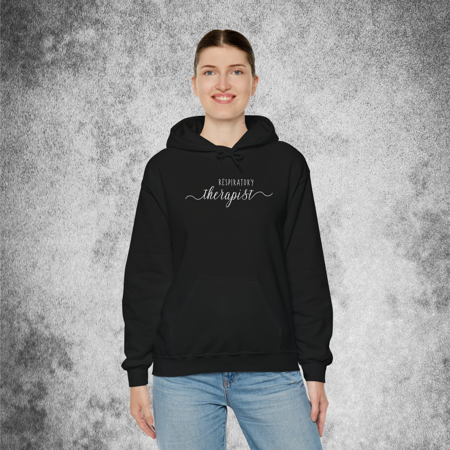 Respiratory Therapist Cursive Unisex Hoodie