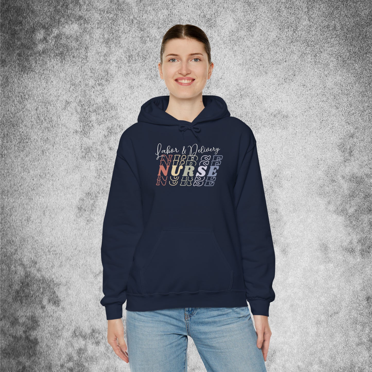 Labor & Delivery Nurse (w/o baby feet) Unisex Hoodie