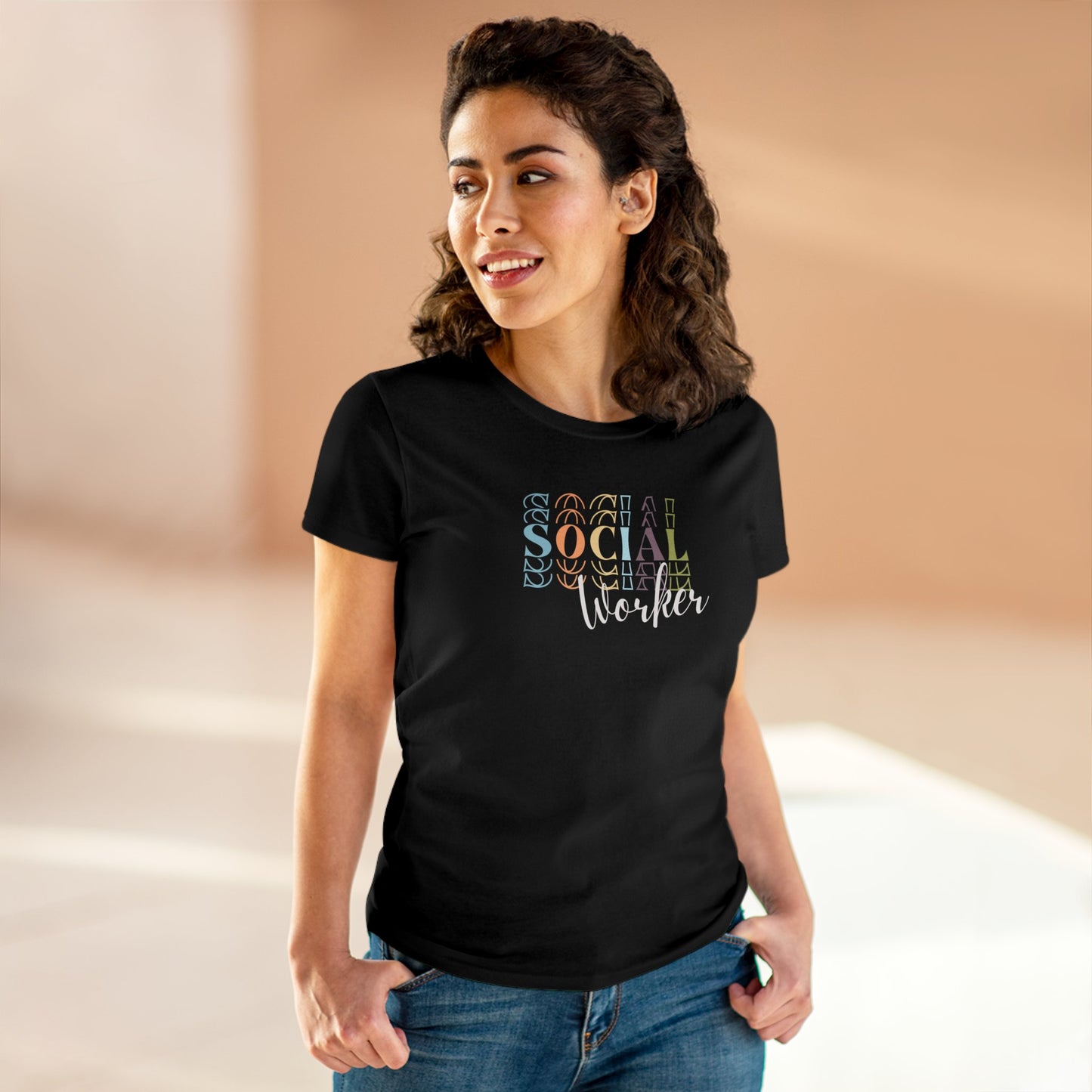 Social Worker Women's Cotton Tee