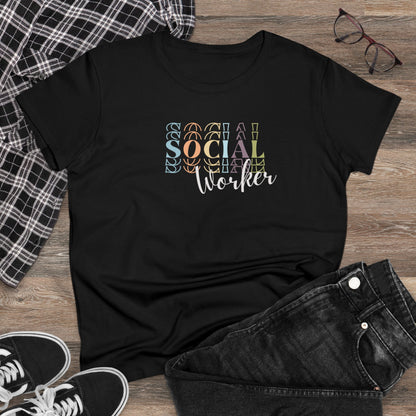 Social Worker Women's Cotton Tee