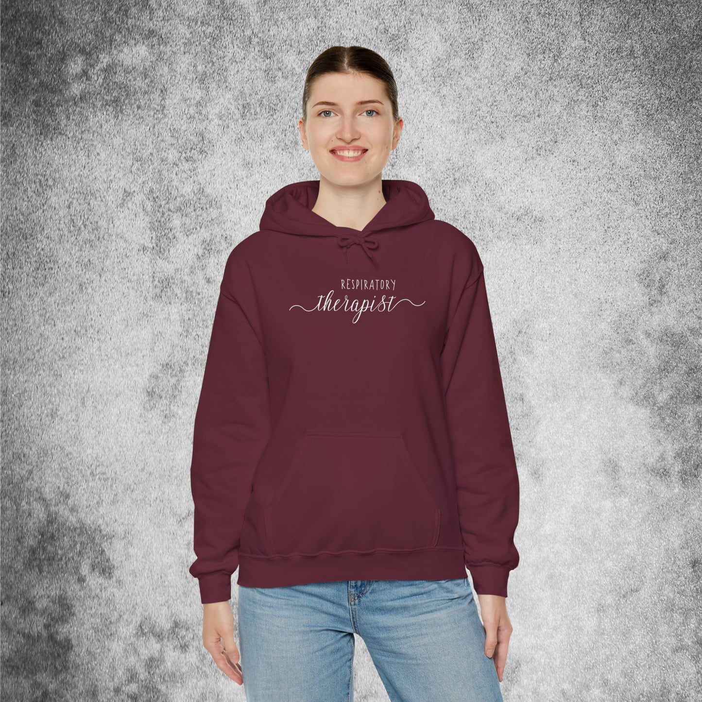 Respiratory Therapist Cursive Unisex Hoodie