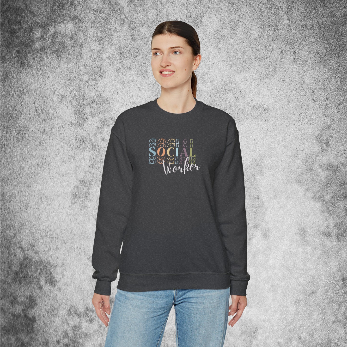 Social Worker Unisex Crewneck Sweatshirt