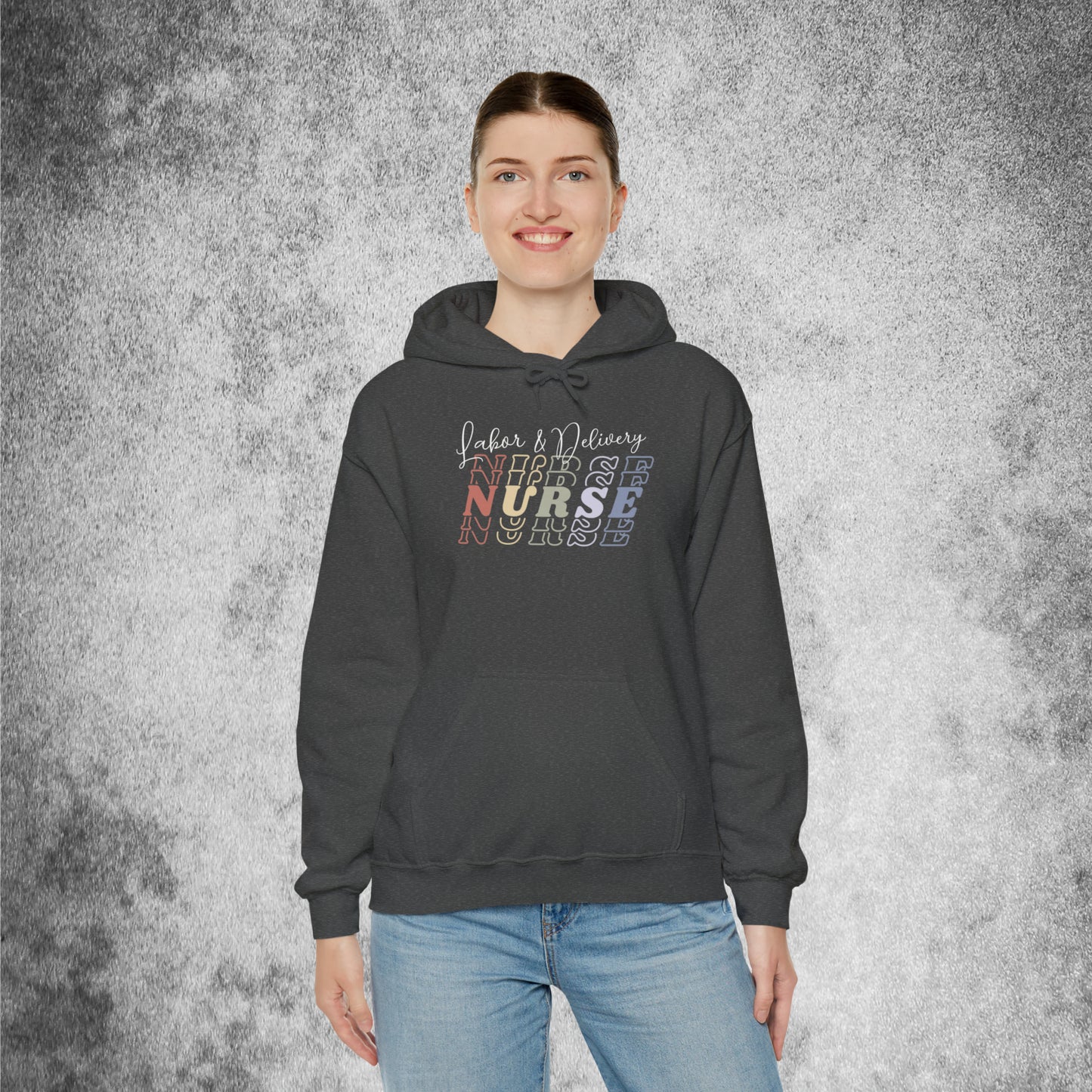 Labor & Delivery Nurse (w/o baby feet) Unisex Hoodie