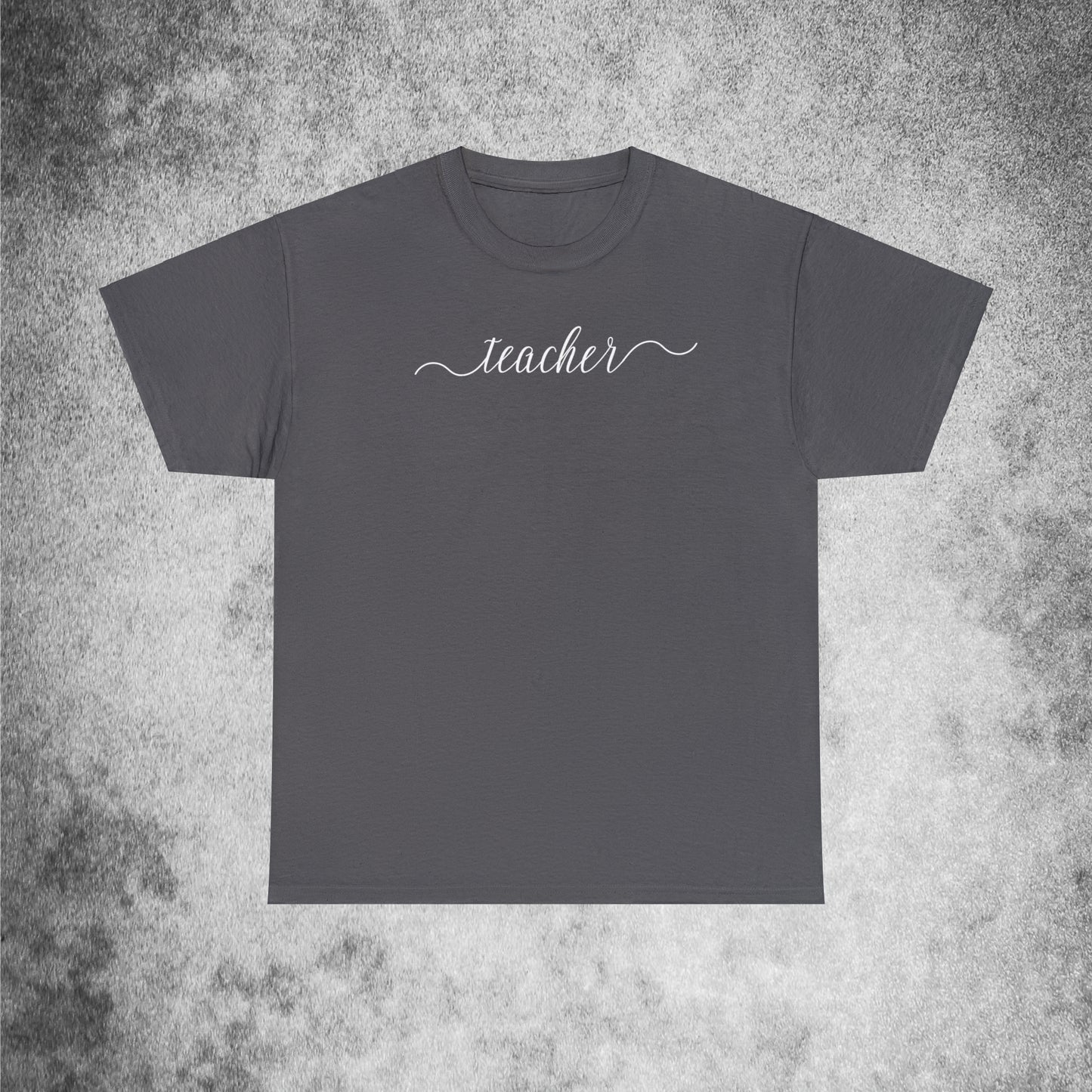 Teacher Cursive Unisex Cotton Tee