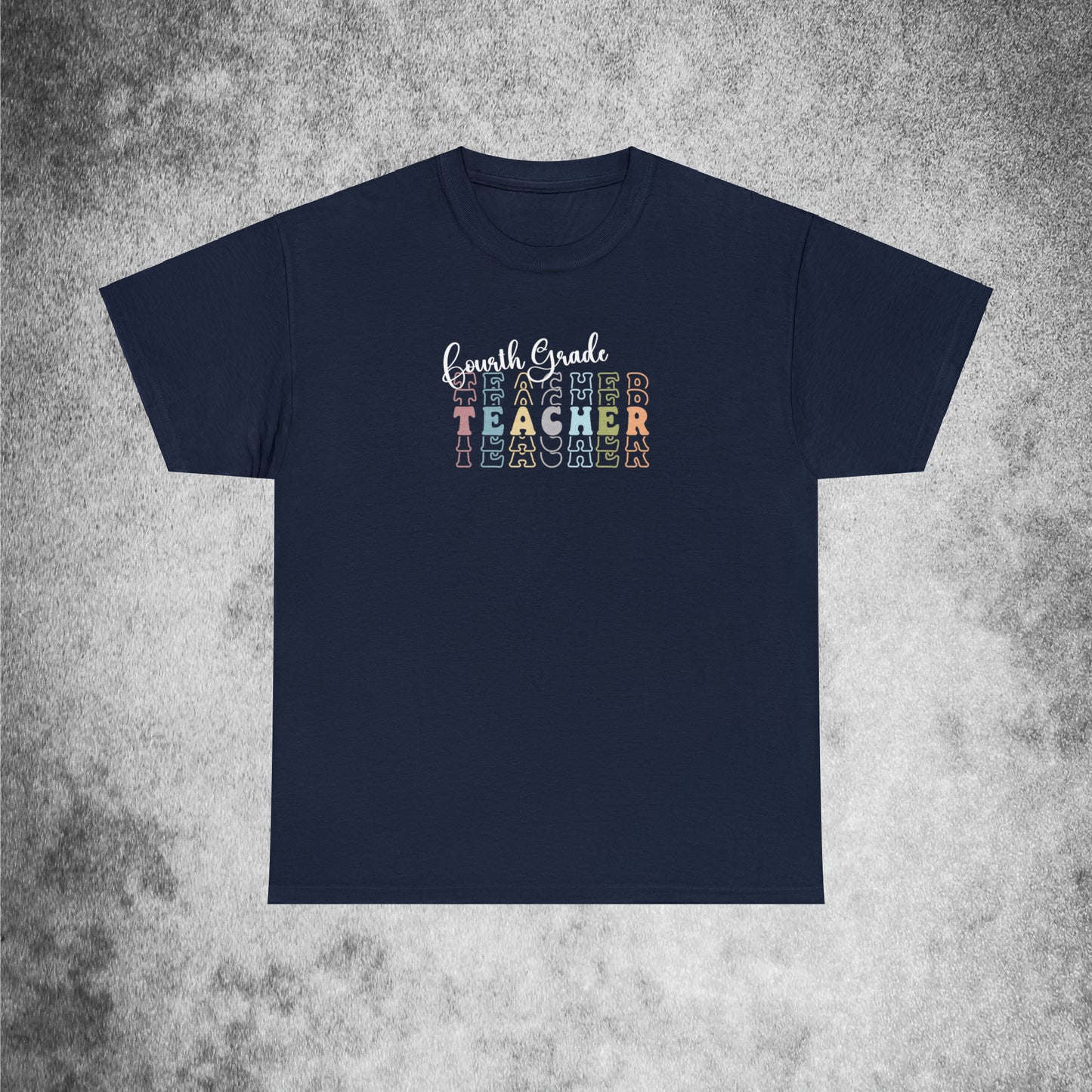 Fourth Grade Teacher Unisex Cotton Tee