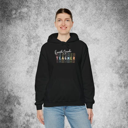 Fourth Grade Teacher Unisex Hoodie