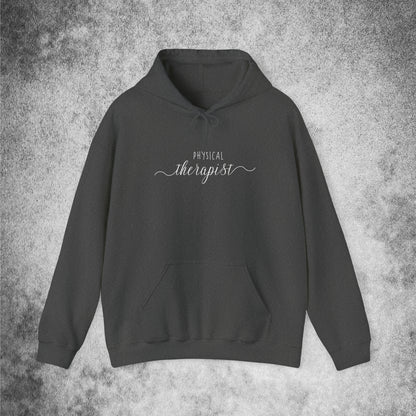 Physical Therapist Cursive Unisex Hoodie