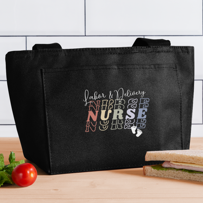 Labor & Delivery Nurse Lunch Bag - black