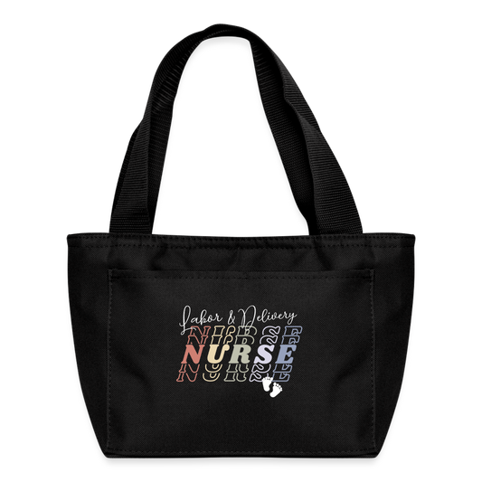 Labor & Delivery Nurse Lunch Bag - black