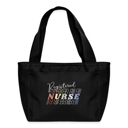 Registered Nurse Lunch Bag - black